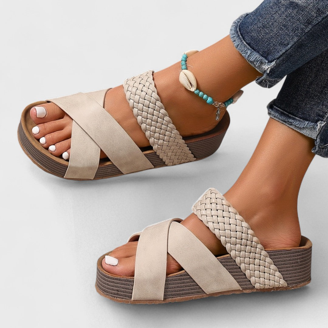 LILY | LEATHER ORTHOPEDIC SANDALS