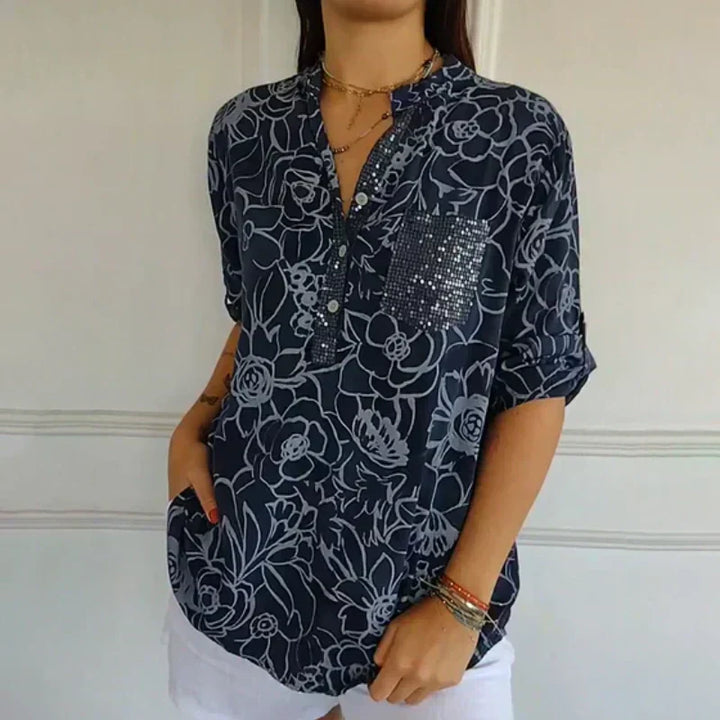 AMELIA | FLORAL PRINT BLOUSE