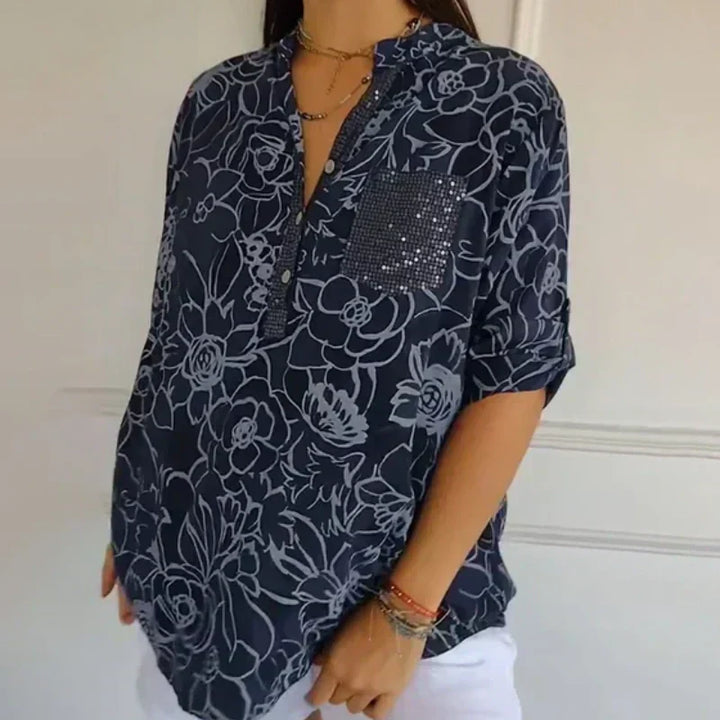 AMELIA | FLORAL PRINT BLOUSE