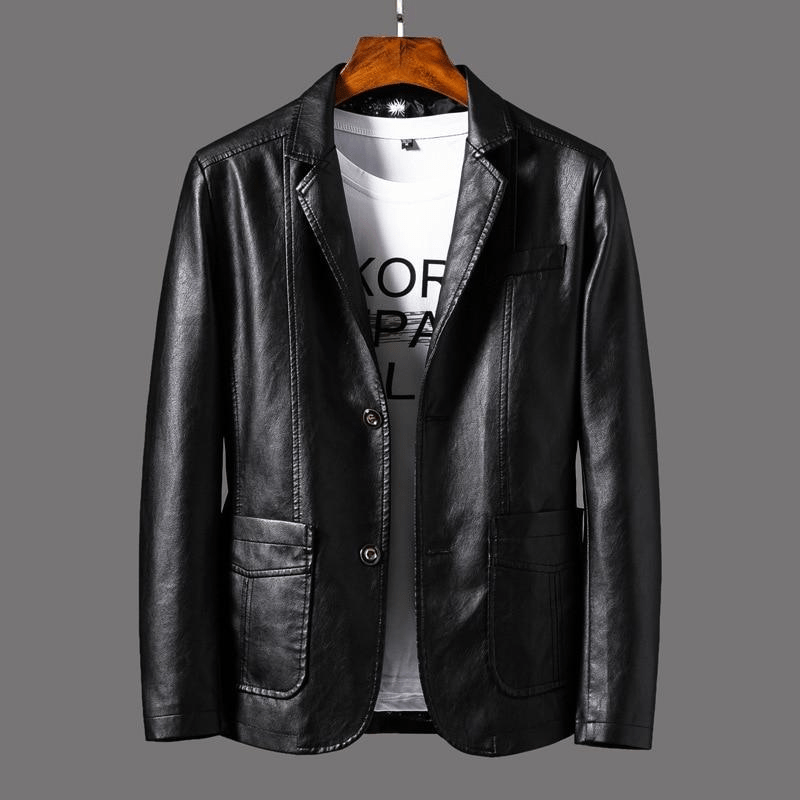 EVAN | STYLISH MEN'S LEATHER BLAZER