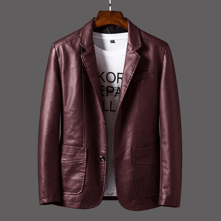 EVAN | STYLISH MEN'S LEATHER BLAZER